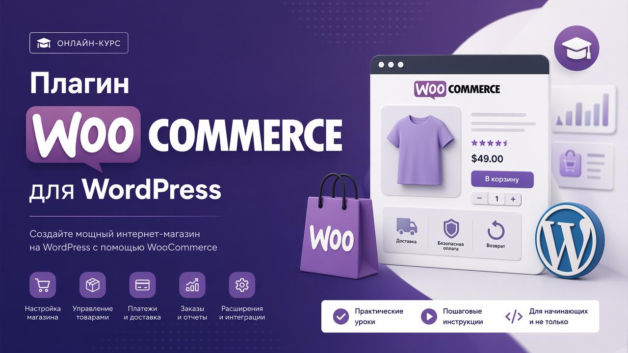 WooCommerce: от установки до первых продаж